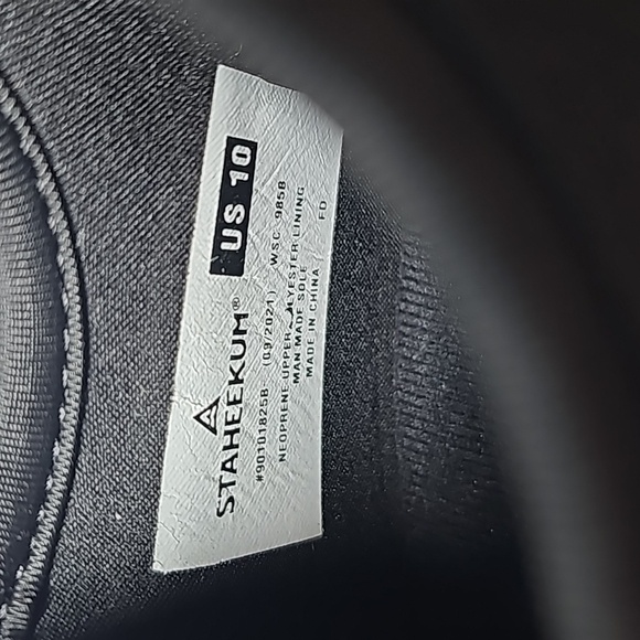 Staheekum Ankle Rain Winter Boot Shoe Rubber Waterproof Pull-On Olive Green 10 - Picture 12 of 16